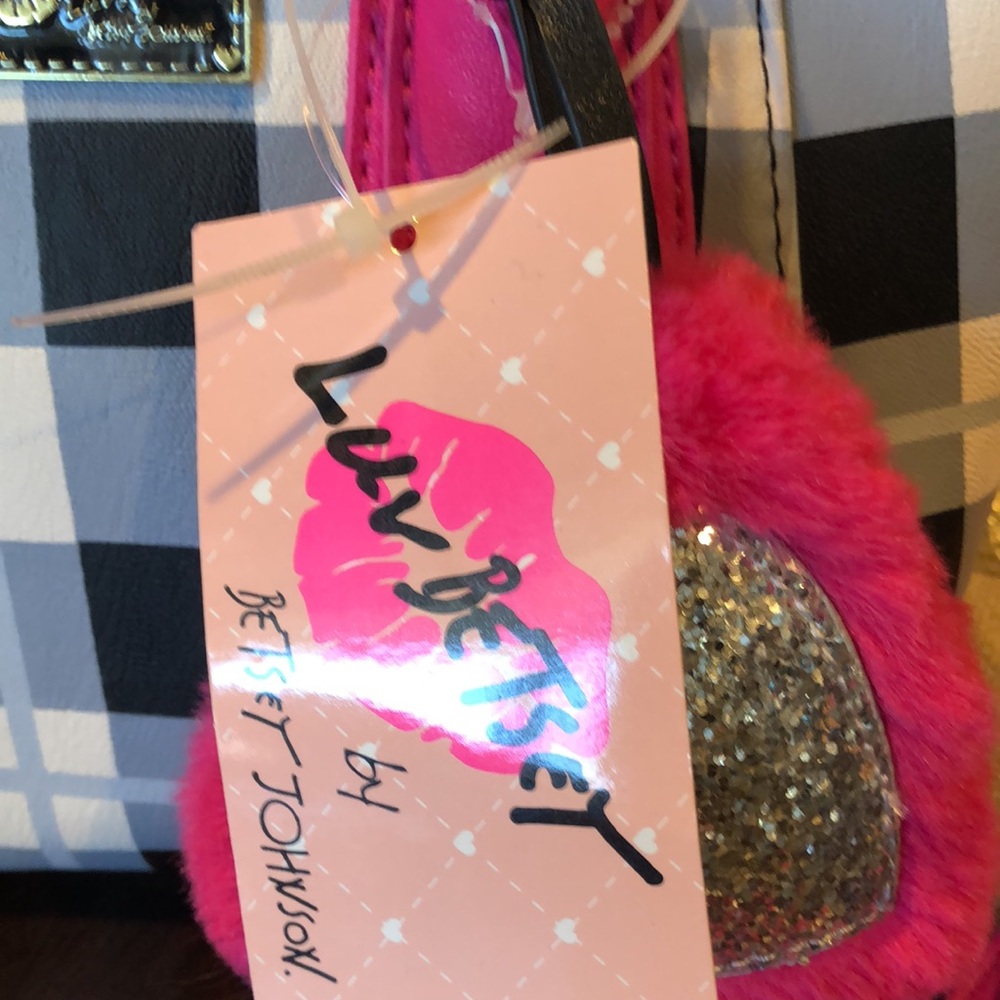 LUV BETSEY by BETSEY JOHNSON Plaid Crossbody purse - Picture 4 of 15